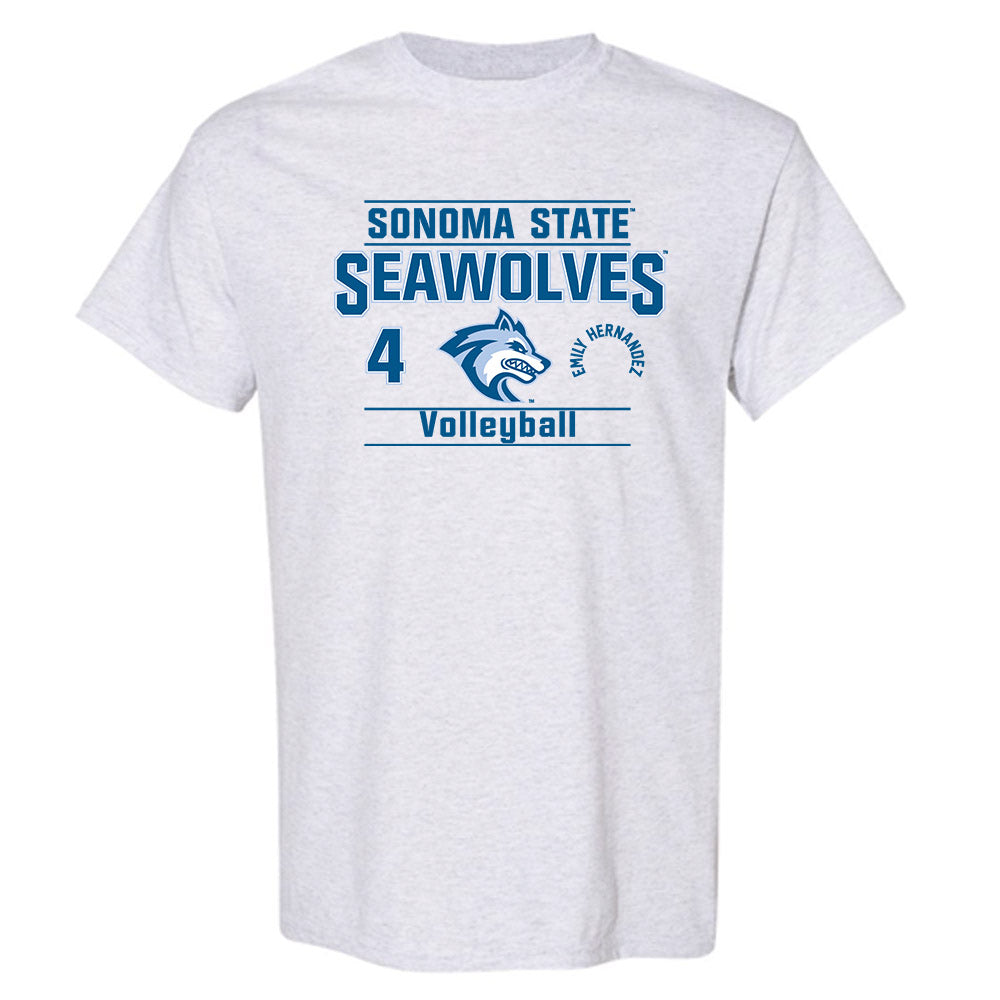 SSU - NCAA Women's Volleyball : emily hernandez - T-Shirt