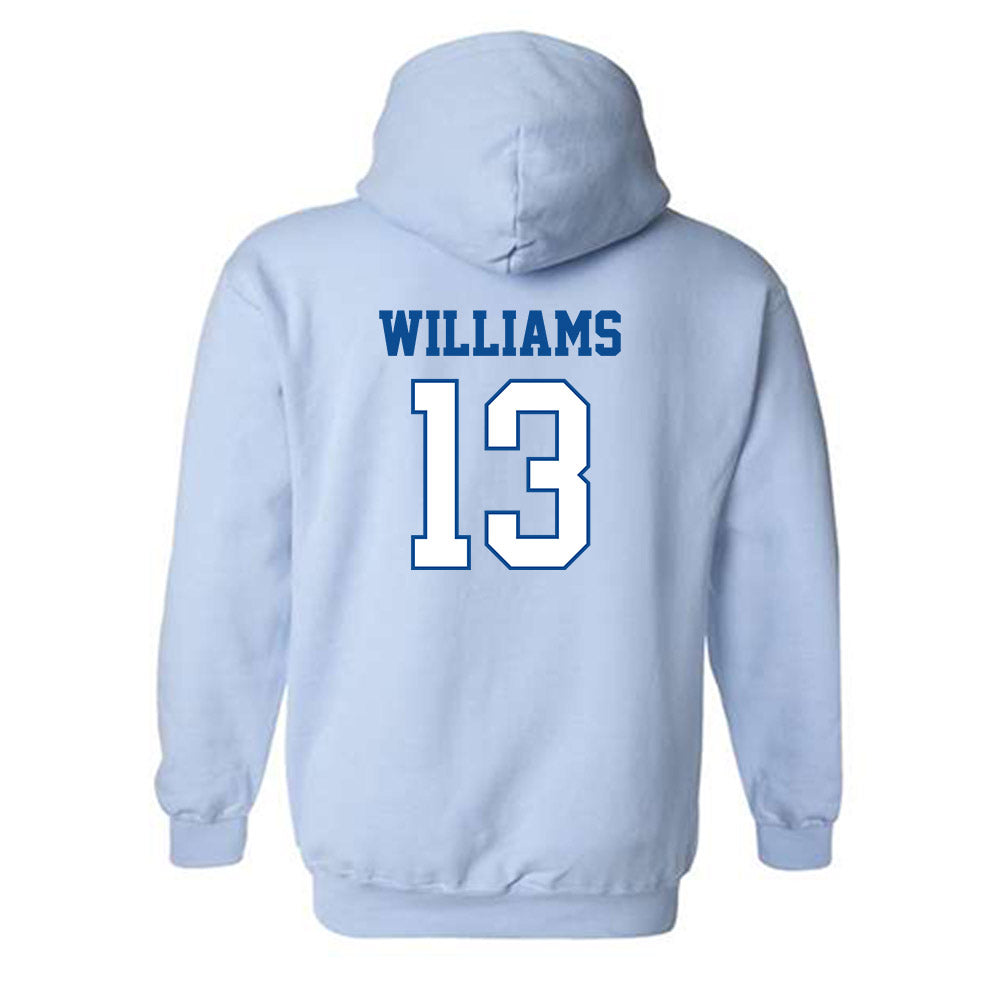SSU - NCAA Men's Basketball : Markees Williams - Classic Shersey Hooded Sweatshirt