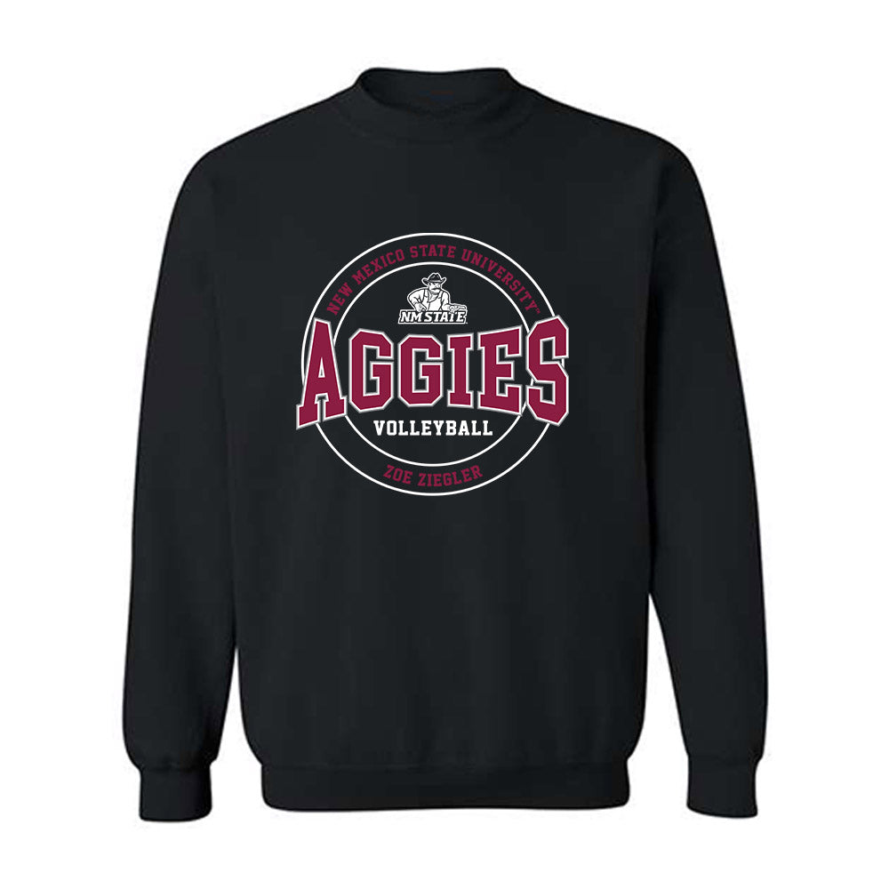 NMSU - NCAA Women's Volleyball : Zoe Ziegler - Classic Fashion Shersey Crewneck Sweatshirt-0