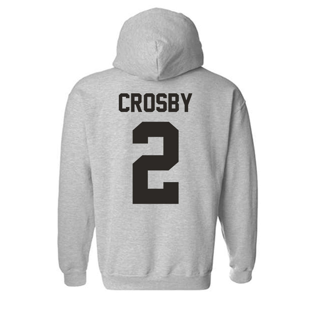 NMSU - NCAA Football : Damarcus Crosby - Classic Fashion Shersey Hooded Sweatshirt-1