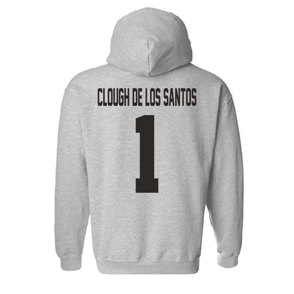 NMSU - NCAA Baseball : Jonatan Clough De Los Santos - Classic Fashion Shersey Hooded Sweatshirt