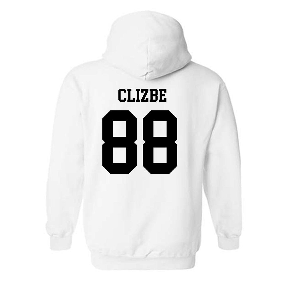 - NCAA Baseball : Brandon Clizbe - Classic Fashion Shersey Hooded Sweatshirt-1
