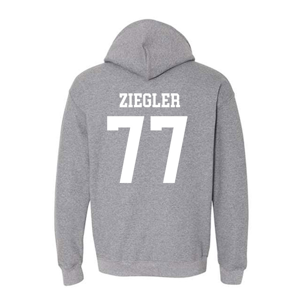 NMSU - NCAA Women's Volleyball : Rozowyn Ziegler - Classic Fashion Shersey Hooded Sweatshirt-1