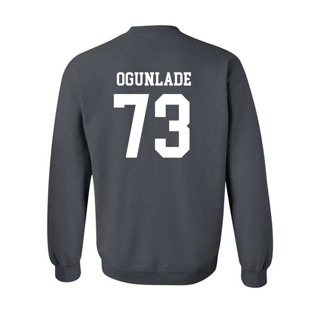 NMSU - NCAA Football : Janik Ogunlade - Classic Fashion Shersey Crewneck Sweatshirt-1