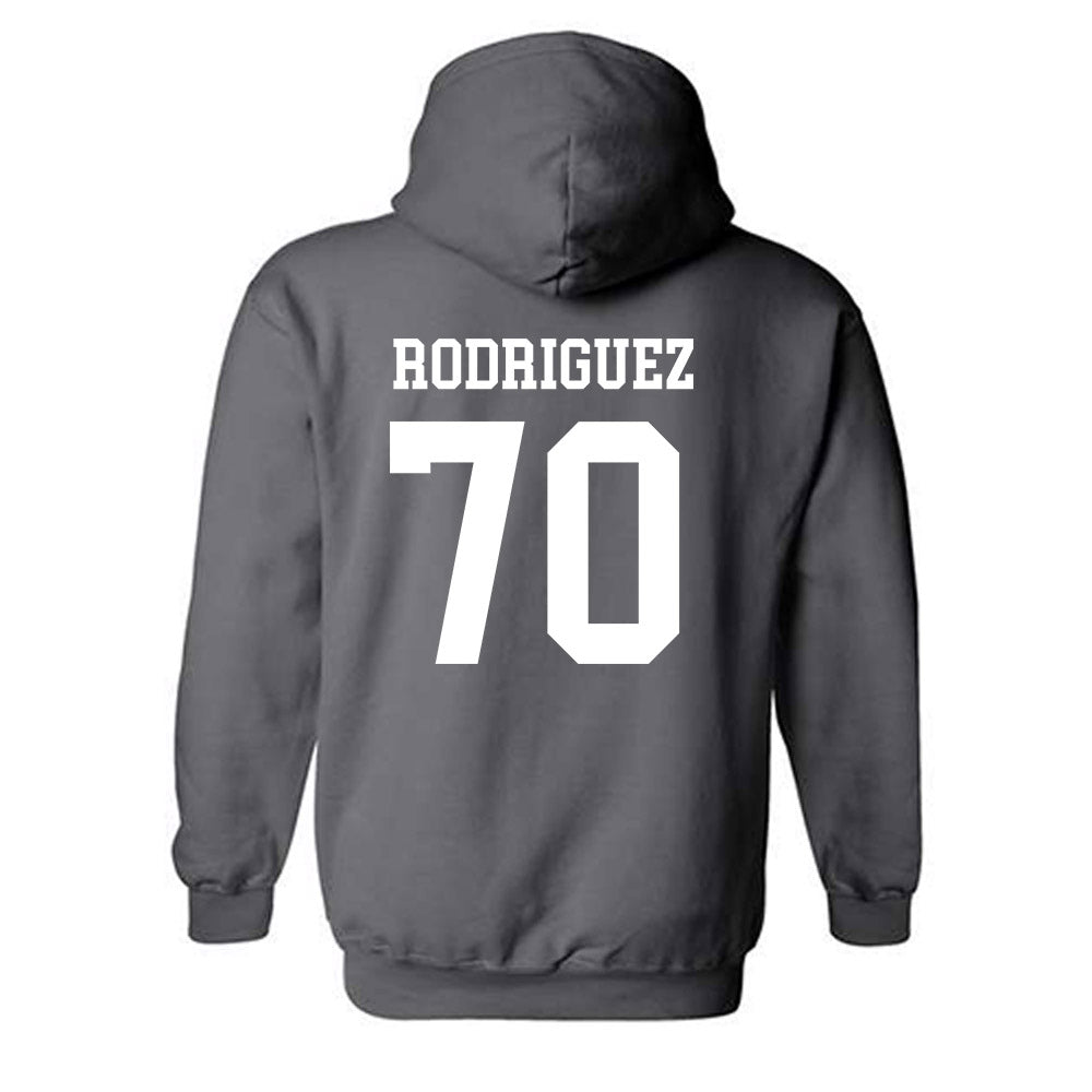 NMSU - NCAA Football : Mateo Rodriguez - Classic Fashion Shersey Hooded Sweatshirt-1