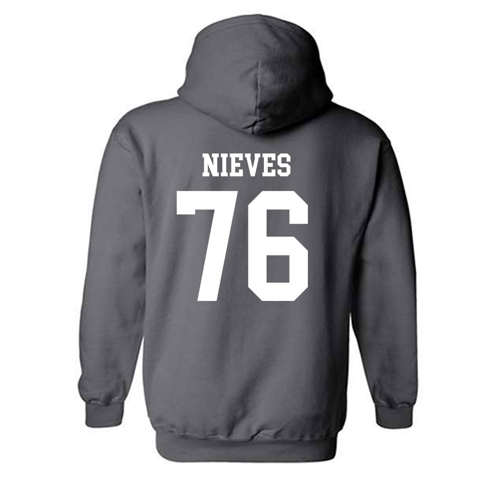 NMSU - NCAA Football : Armando Nieves - Classic Fashion Shersey Hooded Sweatshirt-1