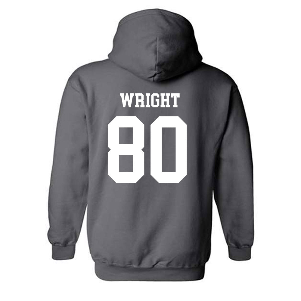 NMSU - NCAA Football : Izeyah Wright - Classic Fashion Shersey Hooded Sweatshirt-1