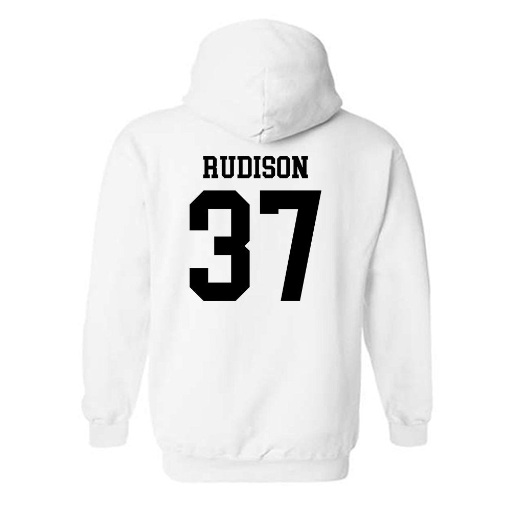 NMSU - NCAA Football : Isaiah Rudison - Classic Shersey Hooded Sweatshirt-1