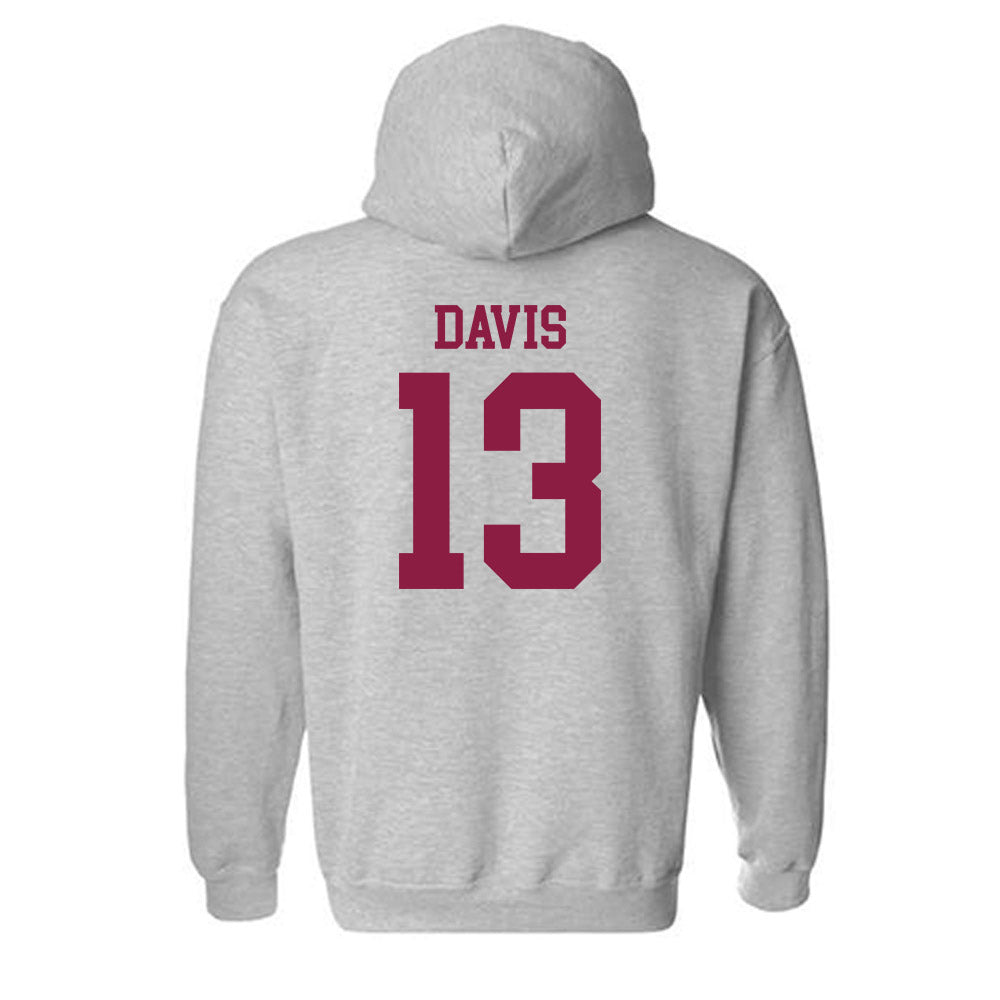 NMSU - NCAA Football : Quincy Davis - Classic Shersey Hooded Sweatshirt-1