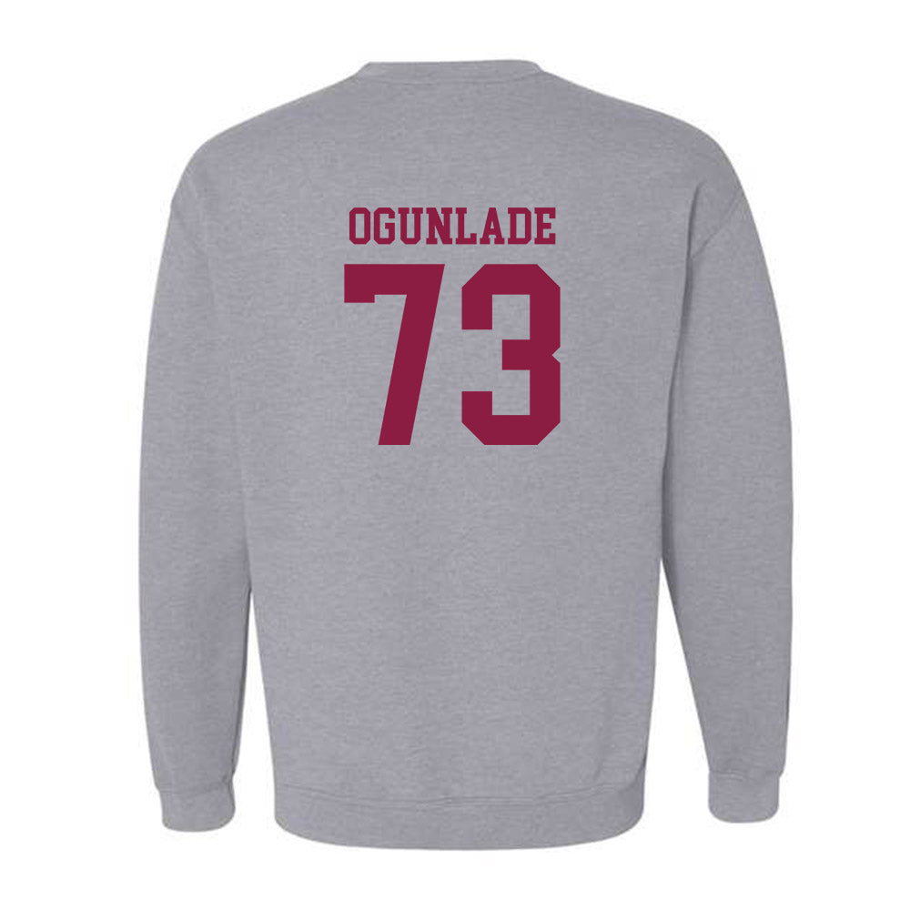 NMSU - NCAA Football : Janik Ogunlade - Classic Shersey Crewneck Sweatshirt-1