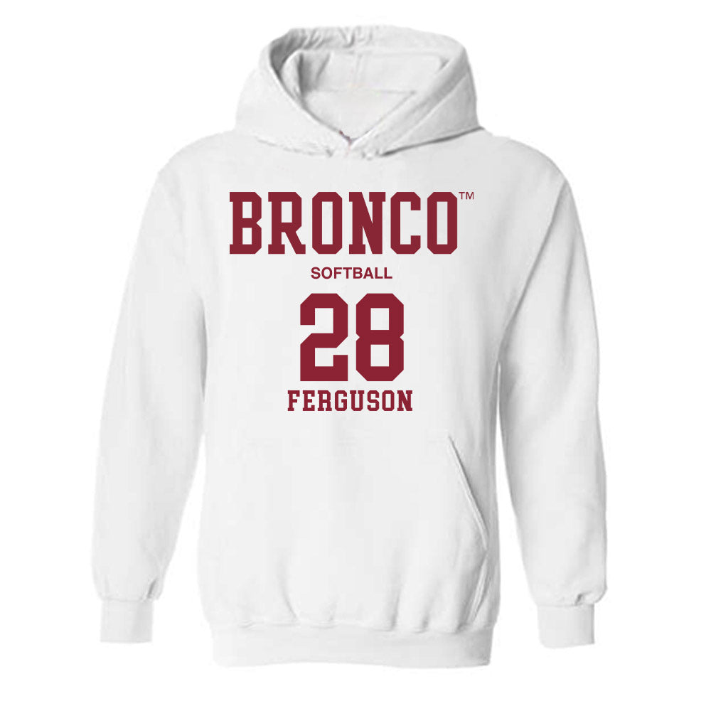 SCU - NCAA Softball : Cari Ferguson - Classic Fashion Shersey Hooded Sweatshirt-0