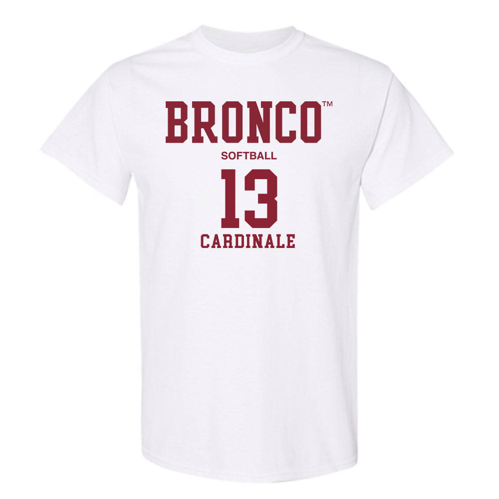 SCU - NCAA Softball : Sophia Cardinale - Classic Fashion Shersey T-Shirt-0