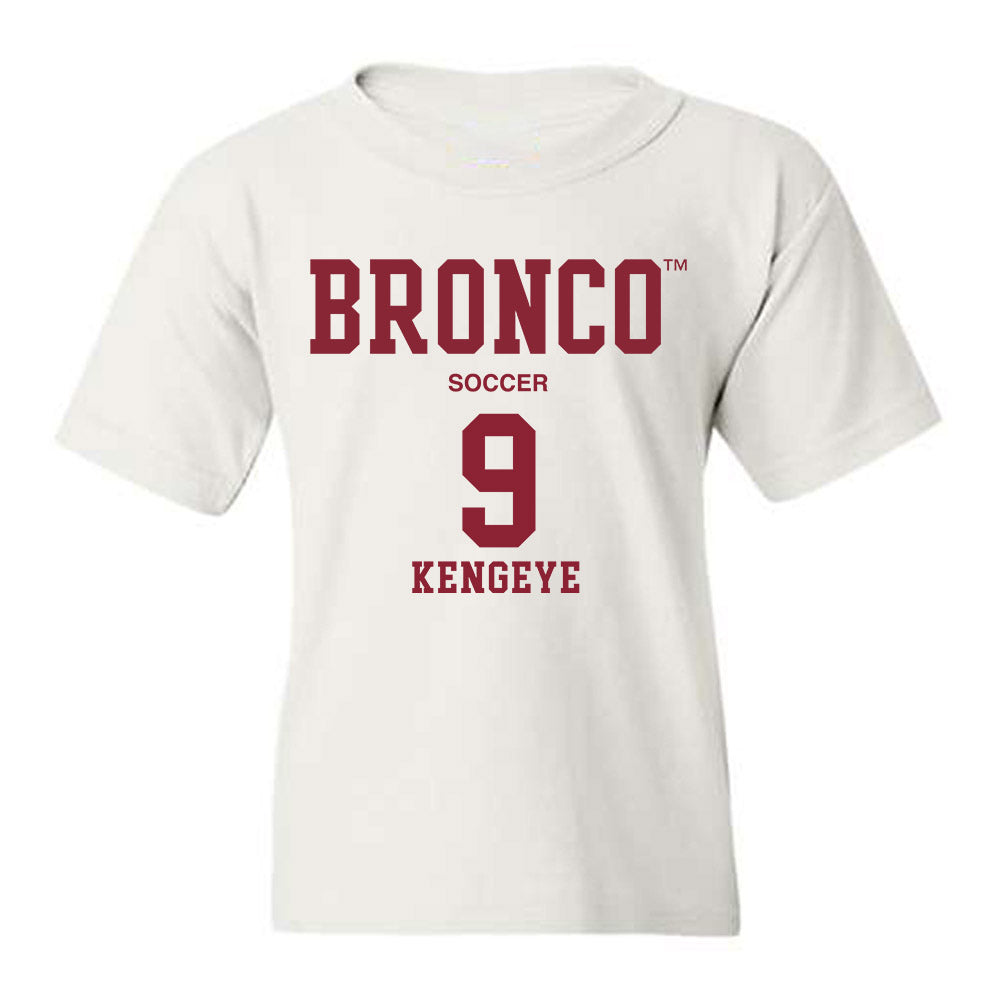 SCU - NCAA Men's Soccer : Baronyi Kengeye - Classic Fashion Shersey Youth T-Shirt-0