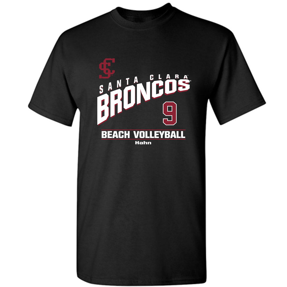 SCU - NCAA Beach Volleyball : Hayley Hahn - Classic Fashion Shersey T-Shirt-0