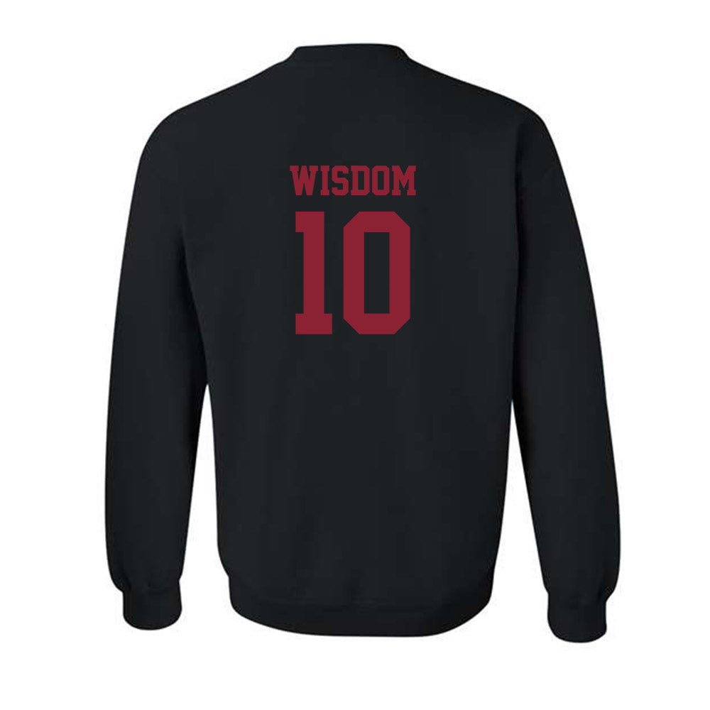 SCU - NCAA Men's Water Polo : Thomas Wisdom - Classic Shersey Crewneck Sweatshirt-1