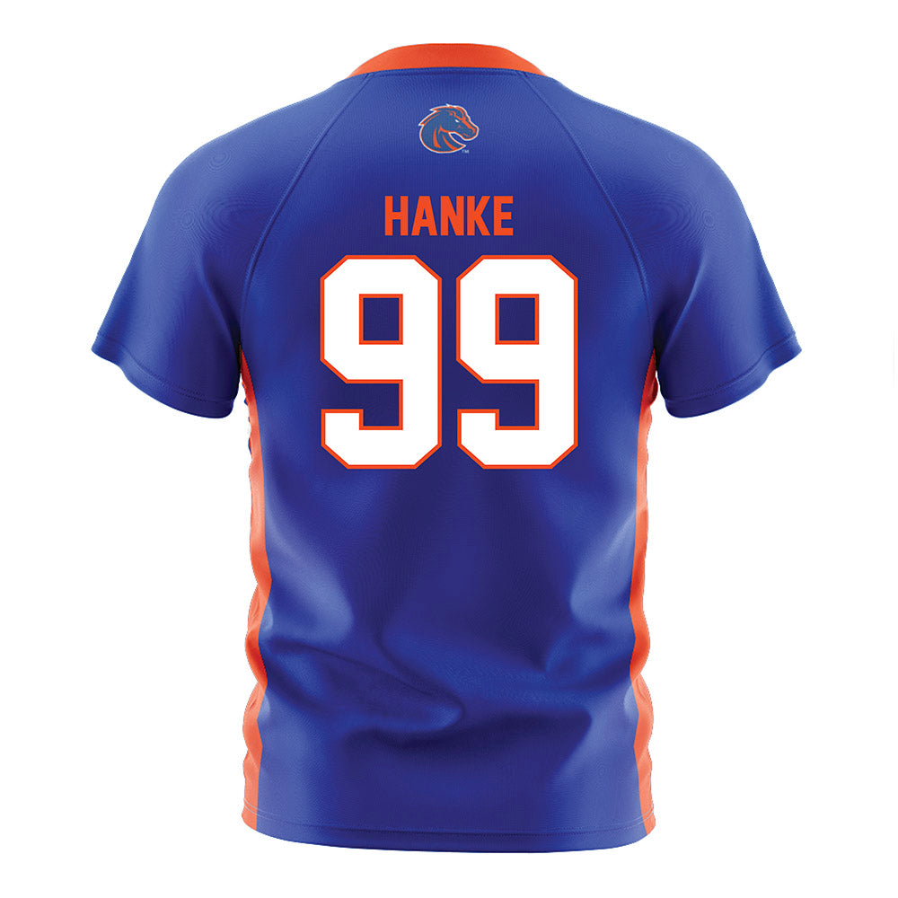 Boise State - NCAA Women's Soccer : Gabrielle Hanke - Blue Soccer Jersey