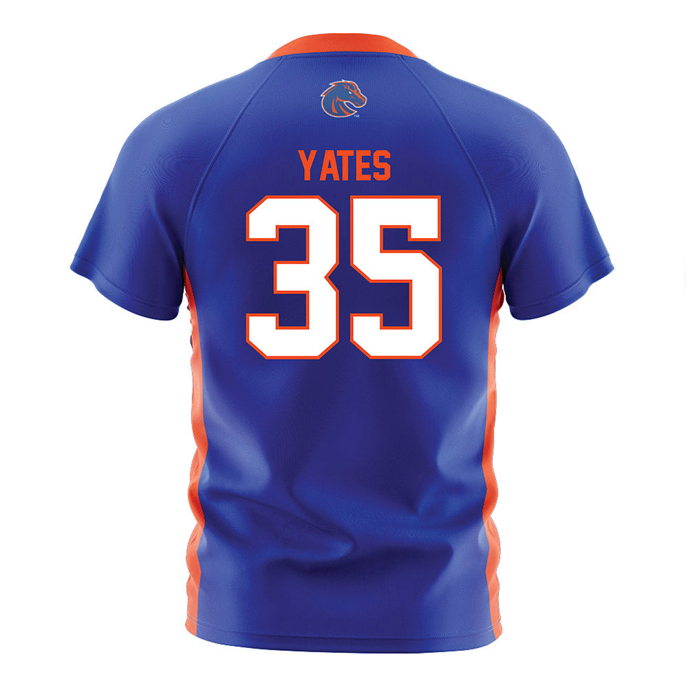 Boise State - NCAA Women's Soccer : Chloe Yates - Blue Soccer Jersey