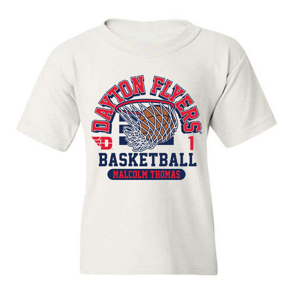 Dayton - NCAA Men's Basketball : Malcolm Thomas - Classic Fashion Shersey Youth T-Shirt-0