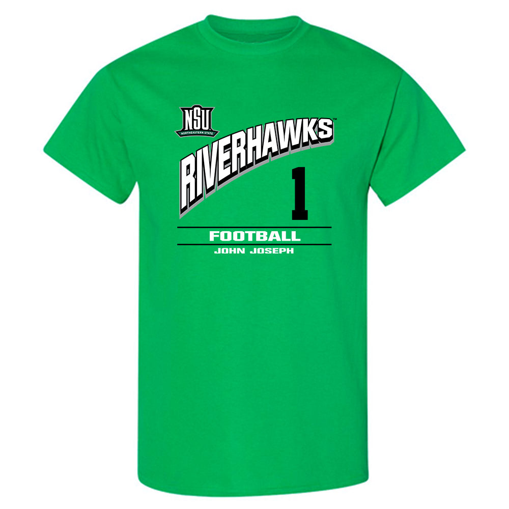 Northeastern State - NCAA Football : John Joseph - Classic Fashion Shersey T-Shirt-0