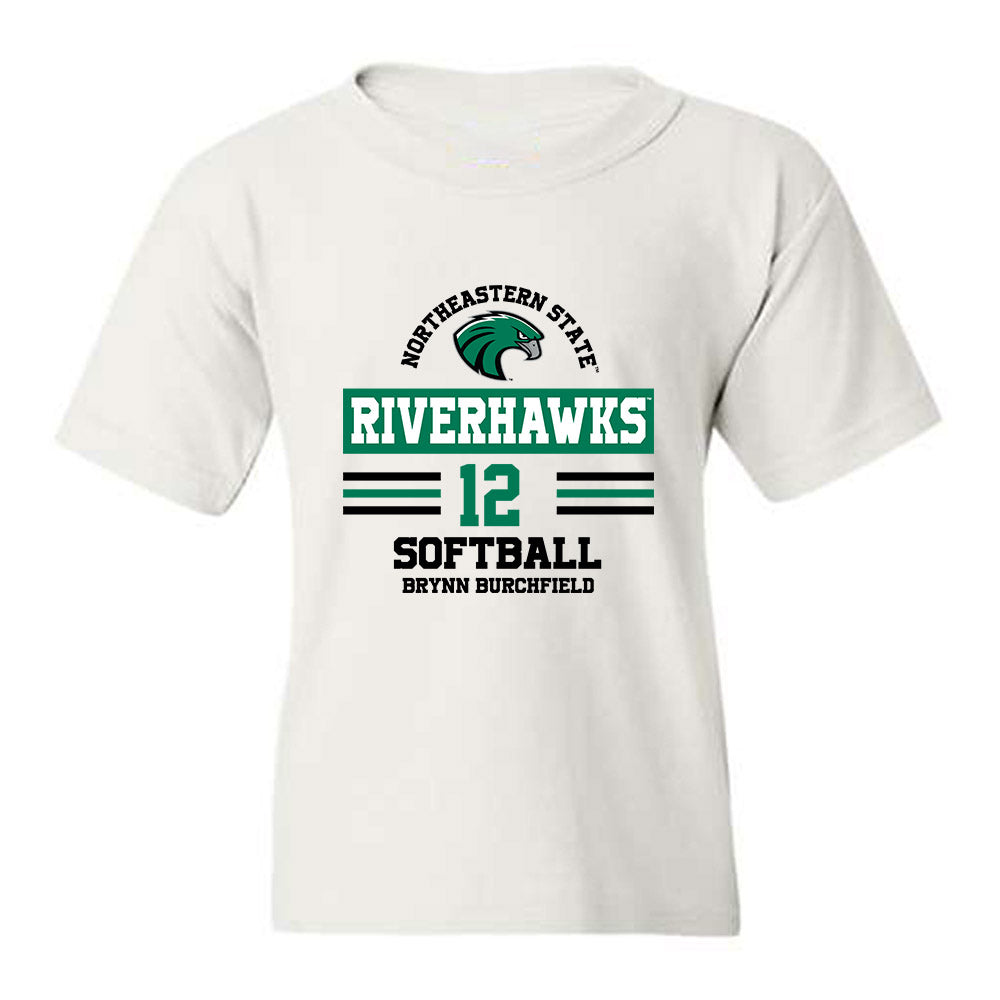 Northeastern State - NCAA Softball : Brynn Burchfield - Classic Fashion Shersey Youth T-Shirt-0