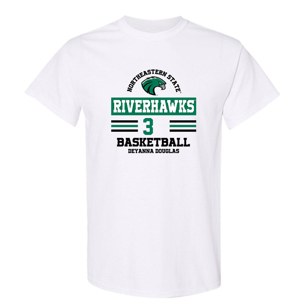 Northeastern State - NCAA Women's Basketball : Deyanna Douglas - Classic Fashion Shersey T-Shirt-0