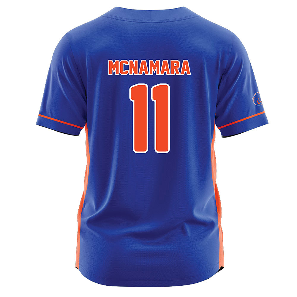 Boise State - NCAA Softball : Loula McNamara - Blue Jersey-1