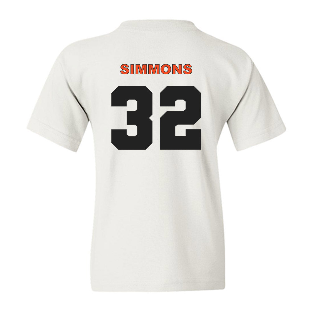 Campbell - NCAA Baseball : Owen Simmons - Classic Shersey Youth T-Shirt-1