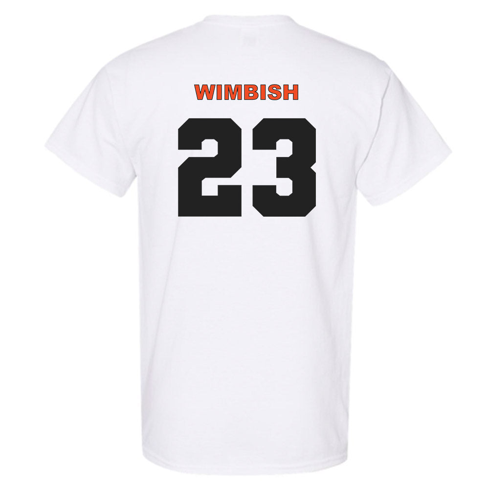 Campbell - NCAA Baseball : Camden Wimbish - Classic Shersey T-Shirt-1