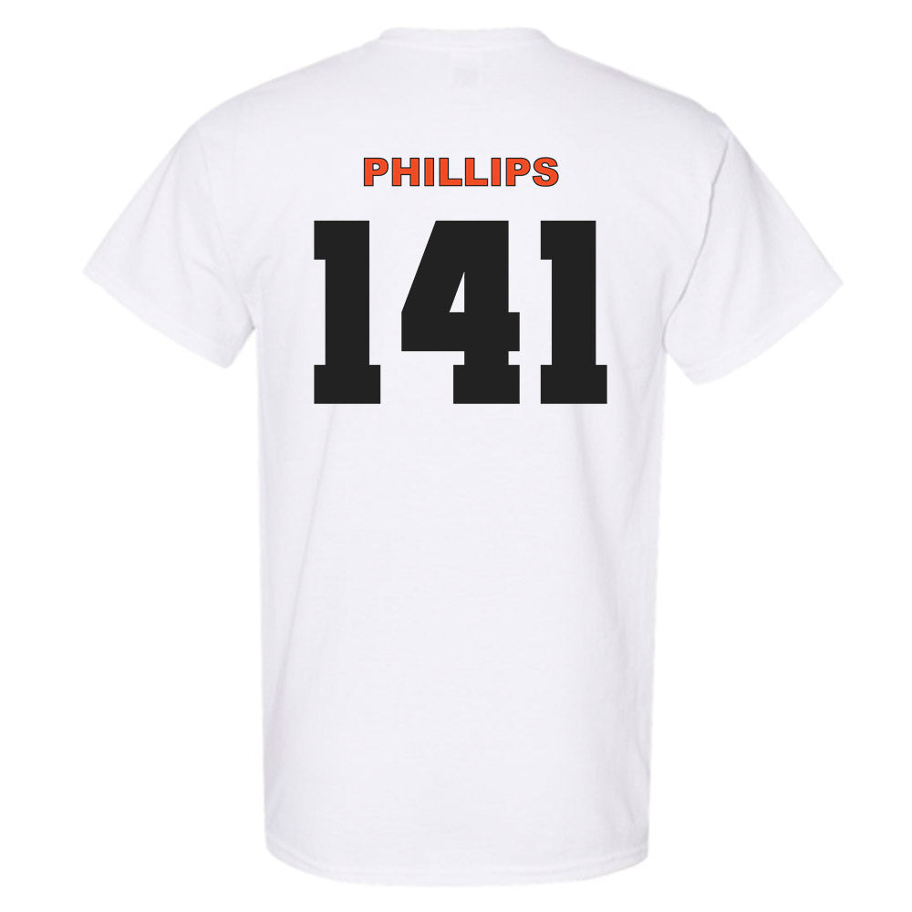 Campbell - NCAA Wrestling : Ryan Phillips - Classic Shersey T-Shirt-1