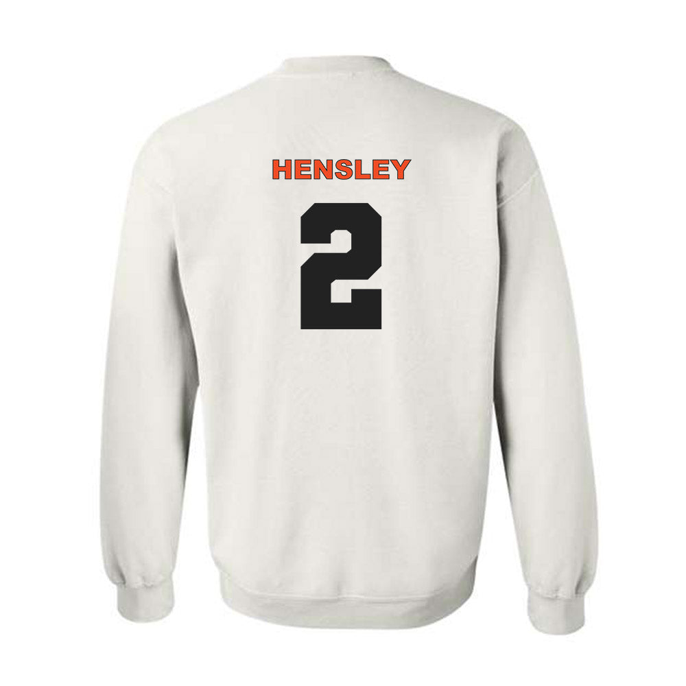 Campbell - NCAA Baseball : Connor Hensley - Classic Shersey Crewneck Sweatshirt-1