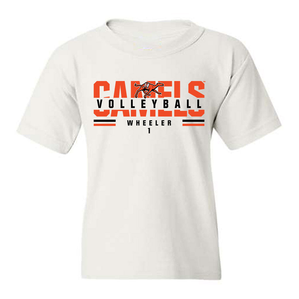 Campbell - NCAA Women's Volleyball : Lauren Wheeler - Classic Fashion Shersey Youth T-Shirt-0