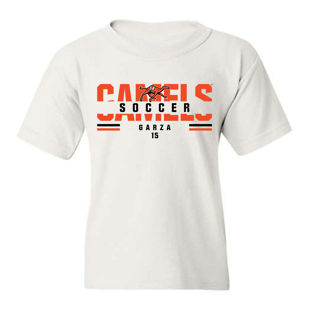 Campbell - NCAA Men's Soccer : Emilio Garza - Youth T-Shirt