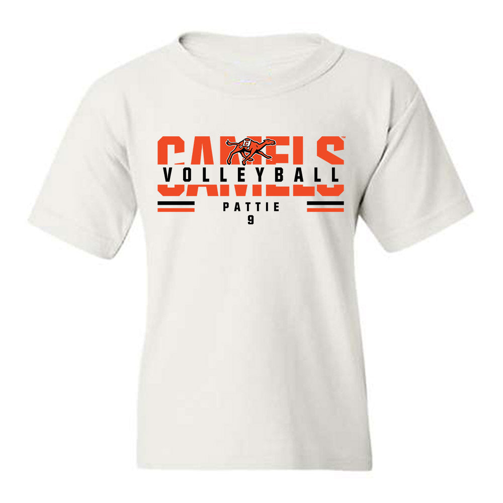 Campbell - NCAA Women's Volleyball : Hannah Pattie - Classic Fashion Shersey Youth T-Shirt-0