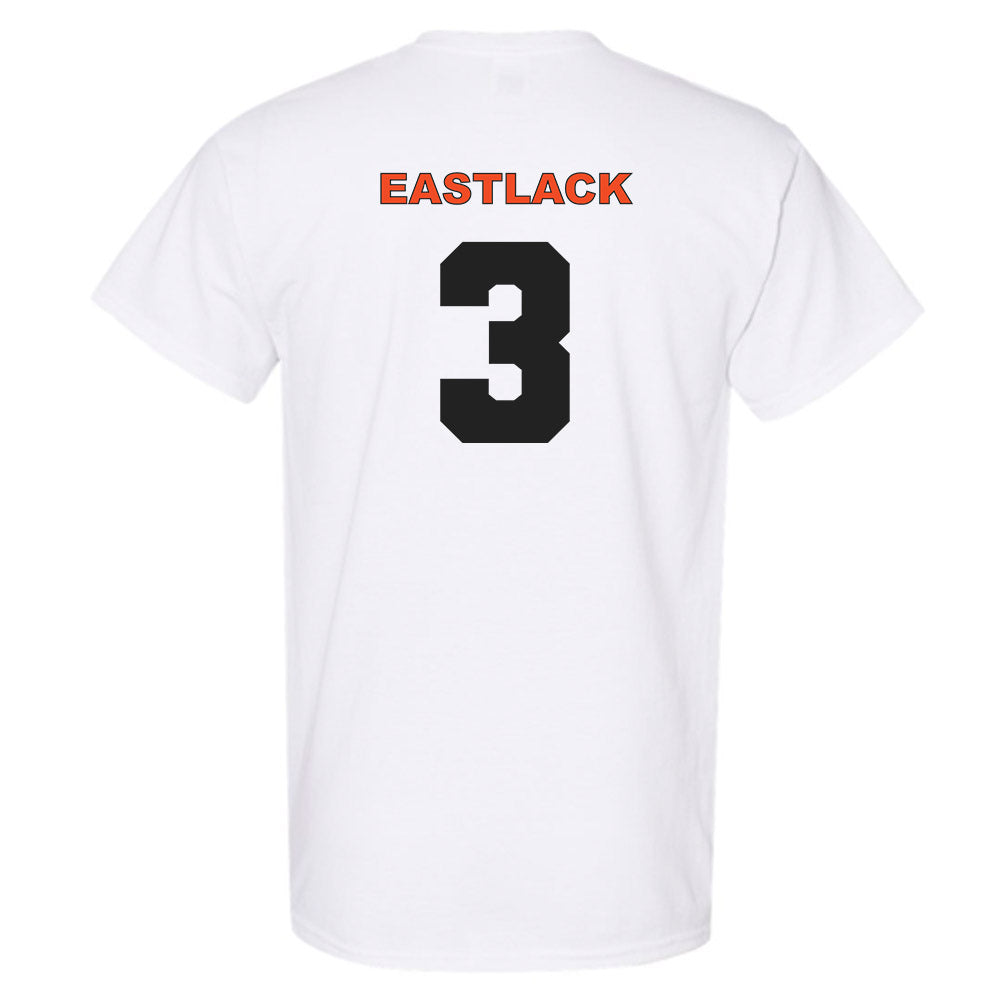 Campbell - NCAA Men's Soccer : Brogan Eastlack - Classic Shersey T-Shirt-1