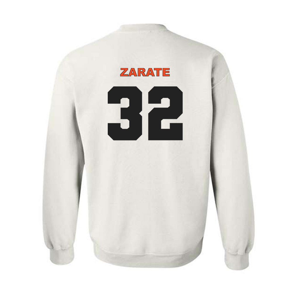 Campbell - NCAA Men's Soccer : Gabe Zarate - Classic Shersey Crewneck Sweatshirt-1