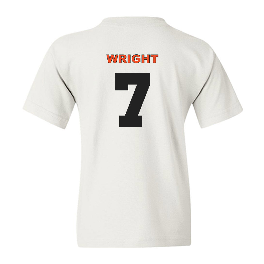 Campbell - NCAA Men's Soccer : Marco Wright - Classic Shersey Youth T-Shirt-1