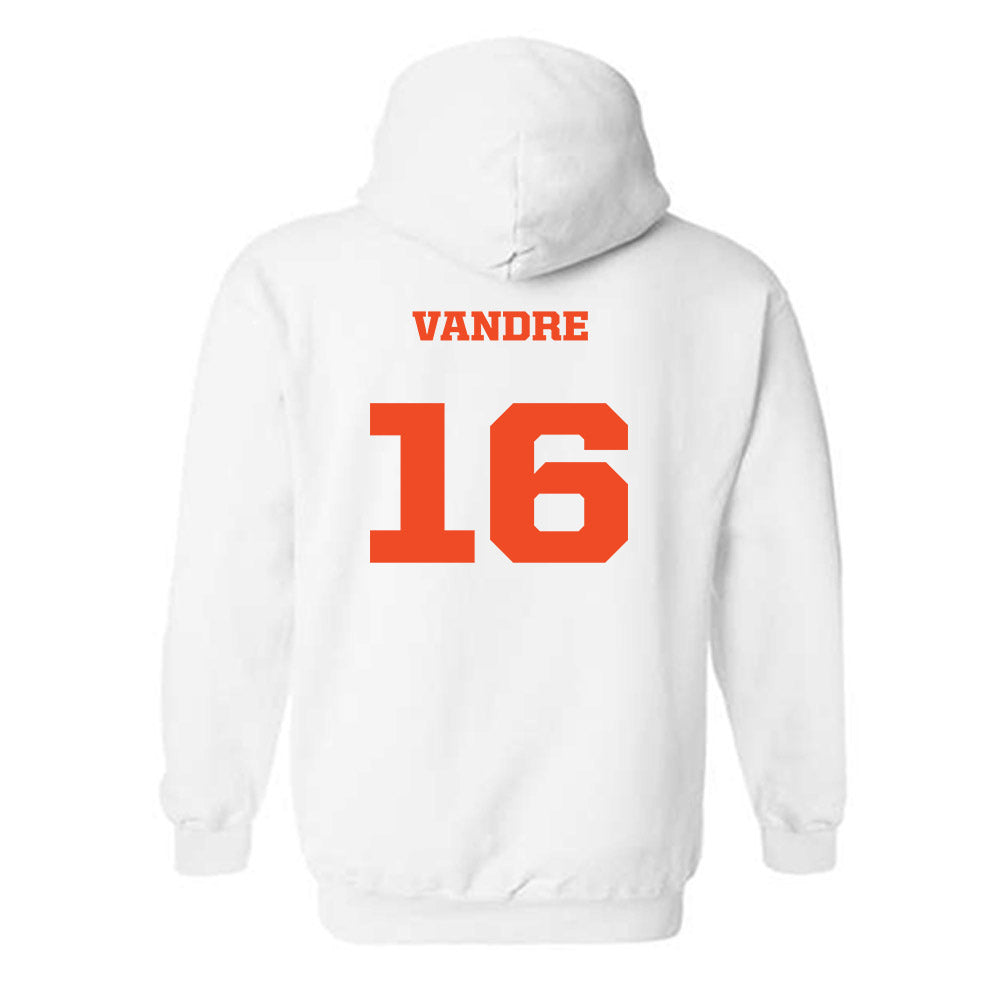 Campbell - NCAA Women's Soccer : Olivia Vandre - Replica Shersey Hooded Sweatshirt