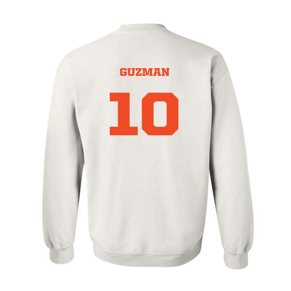 Campbell - NCAA Women's Soccer : Susan Guzman - Replica Shersey Crewneck Sweatshirt