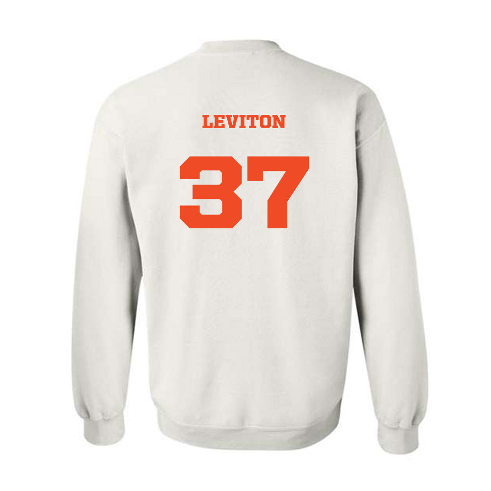 Campbell - NCAA Men's Soccer : Max Leviton - Replica Shersey Crewneck Sweatshirt