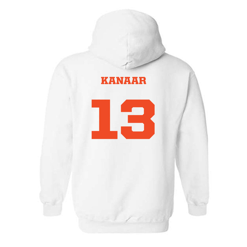 Campbell - NCAA Women's Soccer : Ava Kanaar - Replica Shersey Hooded Sweatshirt