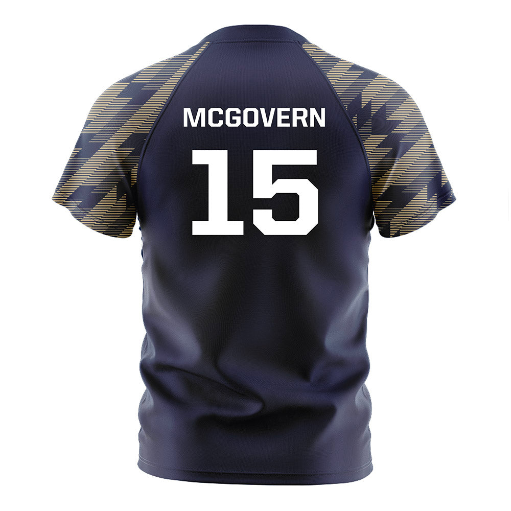 GWU - NCAA Men's Soccer : Ben McGovern - Navy Soccer Jersey-1