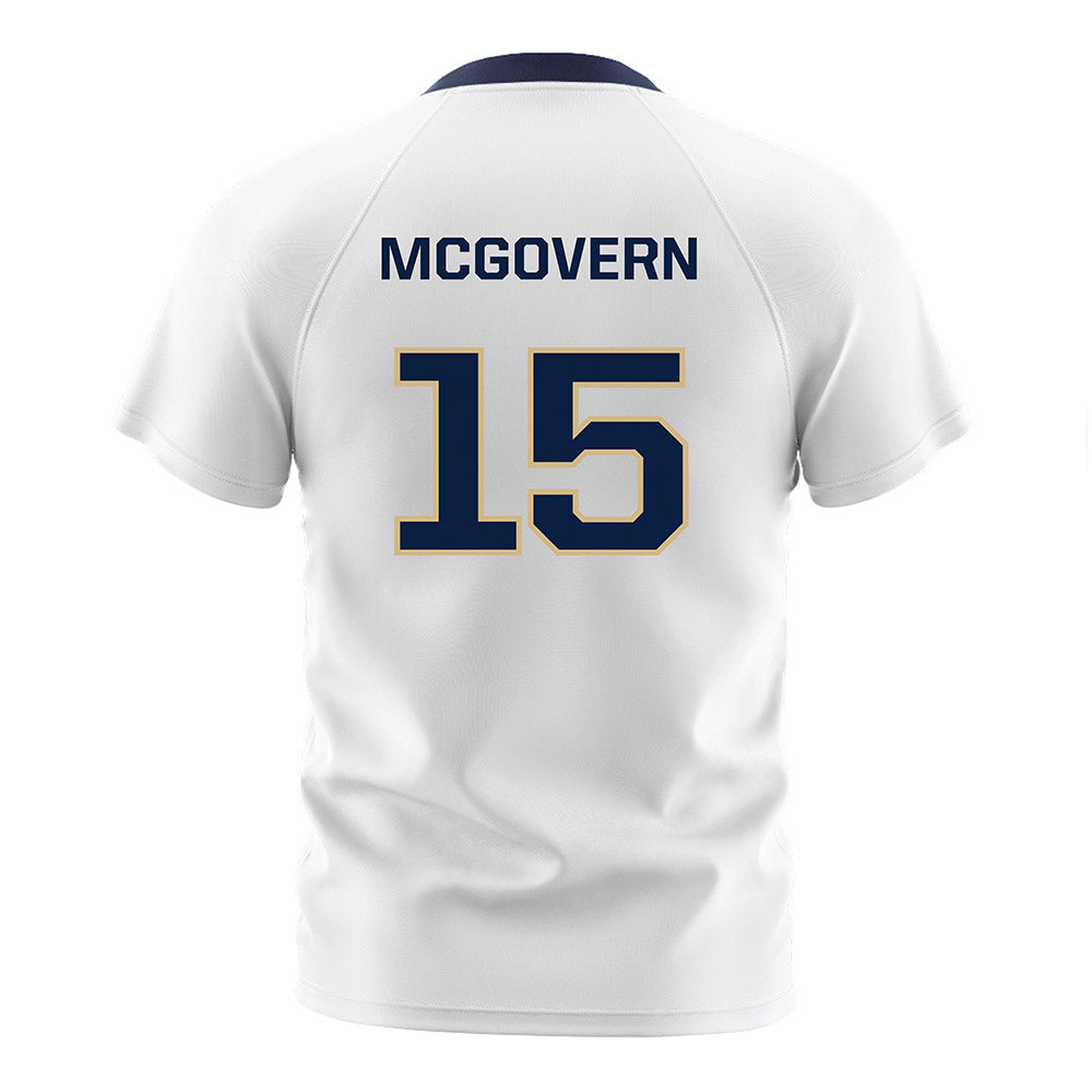 GWU - NCAA Men's Soccer : Ben McGovern - White Soccer Jersey-1