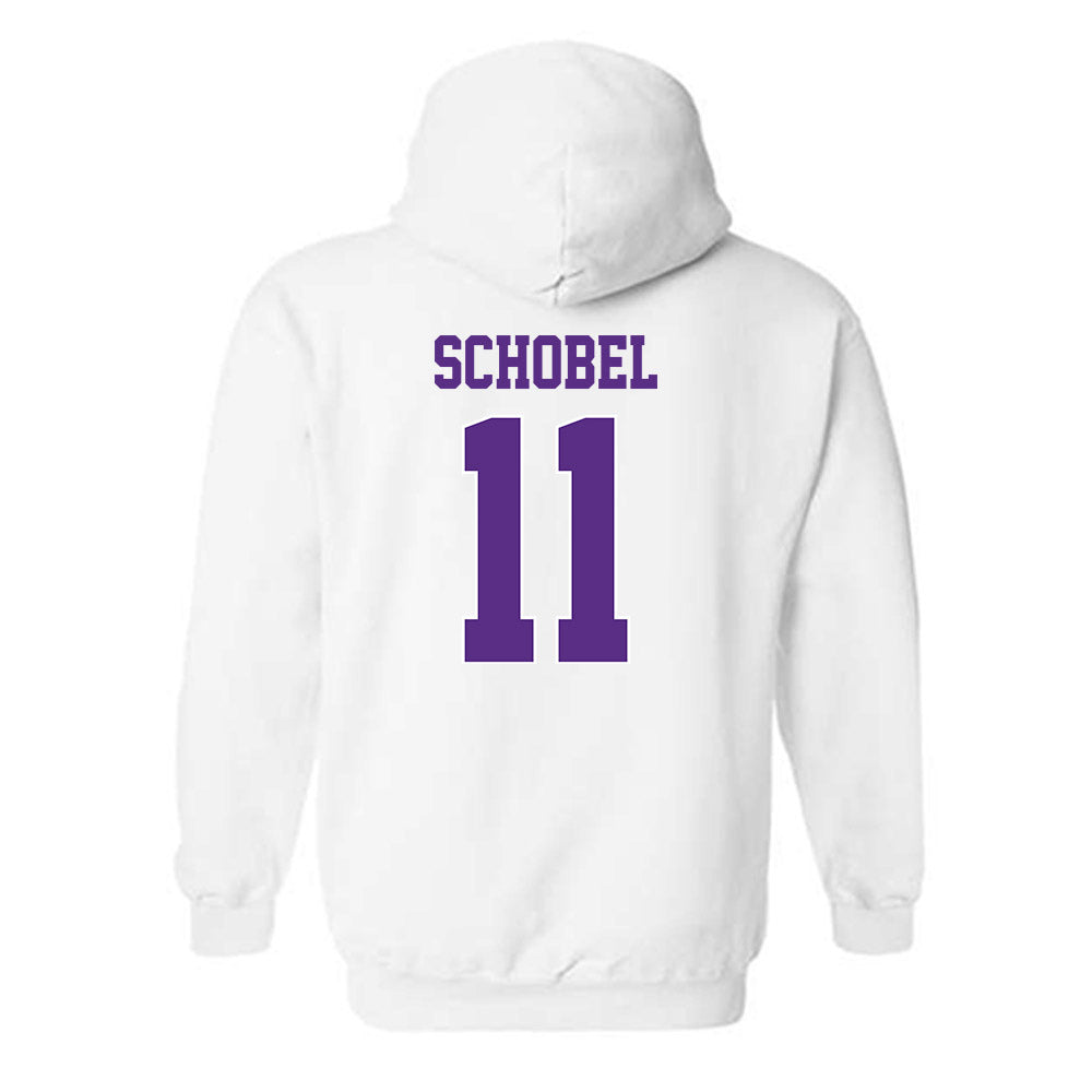 TCU - NCAA Football : Adam Schobel - Classic Shersey Hooded Sweatshirt-1