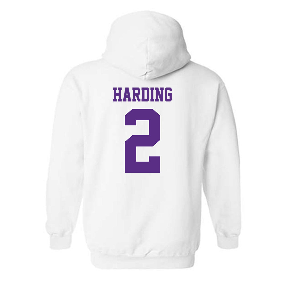 TCU - NCAA Men's Basketball : Brock Harding - Classic Shersey Hooded Sweatshirt-1