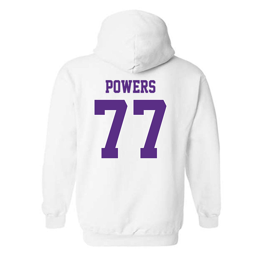 TCU - NCAA Football : Cooper Powers - Classic Shersey Hooded Sweatshirt-1