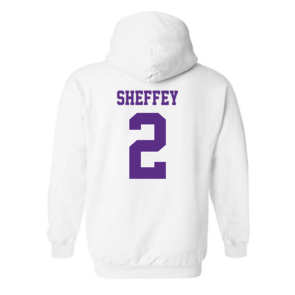 TCU - NCAA Women's Basketball : Veronica Sheffey - Classic Shersey Hooded Sweatshirt-1