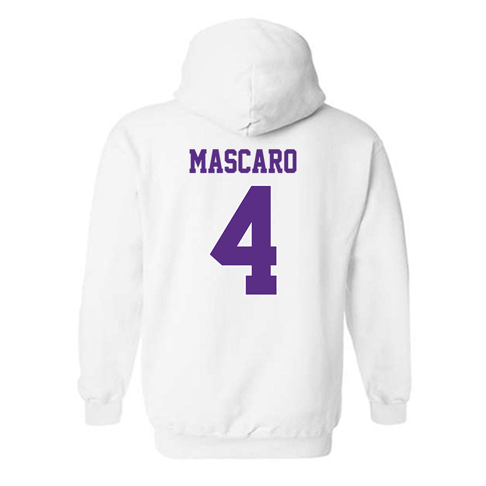 TCU - NCAA Baseball : CJ Mascaro - Classic Shersey Hooded Sweatshirt-1