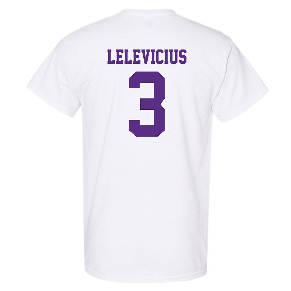 TCU - NCAA Men's Basketball : Liutauras Lelevicius - Classic Shersey T-Shirt-1