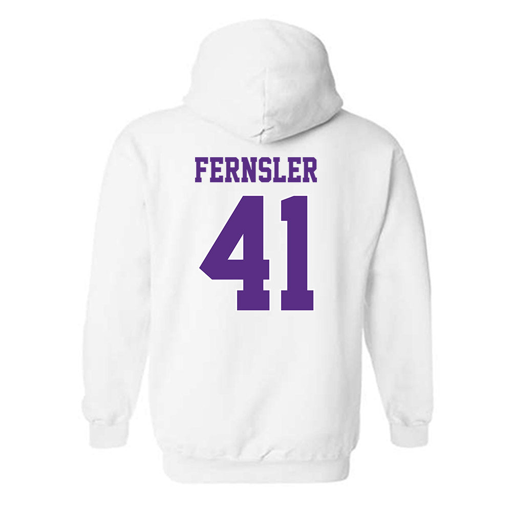 TCU - NCAA Baseball : Uli Fernsler - Classic Shersey Hooded Sweatshirt-1