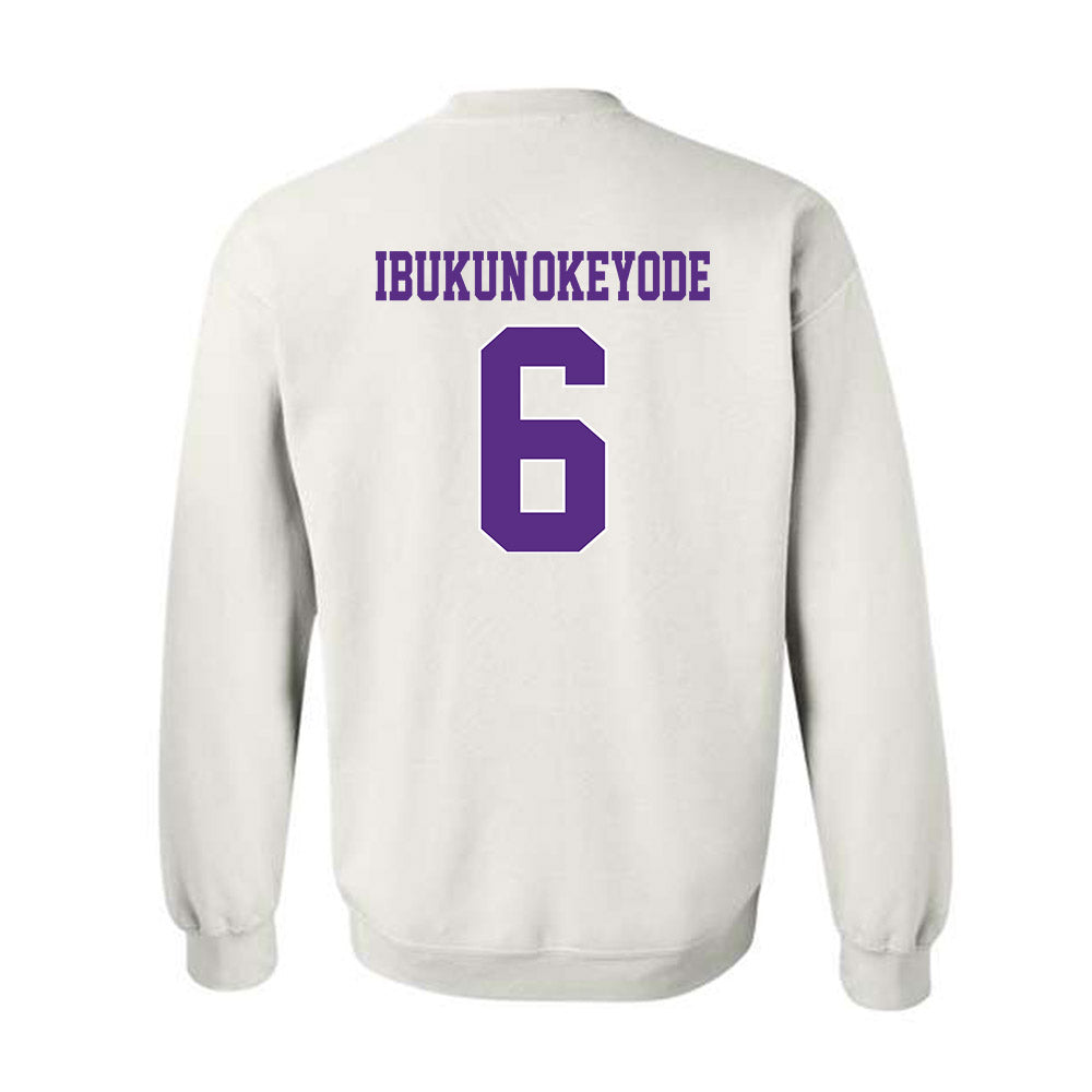 TCU - NCAA Football : Micheal Ibukun-Okeyode - Classic Shersey Crewneck Sweatshirt-1
